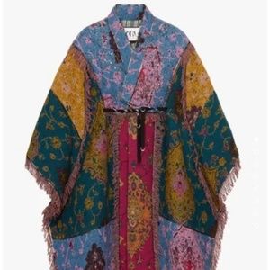ZARA limited edition Patchwork Poncho